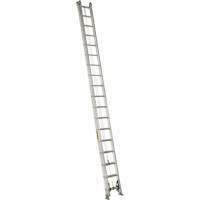 Industrial Heavy-Duty Extension/Straight Ladders, 300 lbs. Cap., 32' H, Grade 1A VC327 | Johnston Equipment