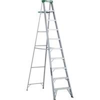 Commercial Duty Stepladders (2400 Series), 10', Aluminum, 225 lbs. Capacity, Type 2 VC459 | Johnston Equipment