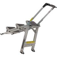 Tilt & Roll Step Stool Ladder, 3 Steps, 34" x 22" x 50.75" High VD439 | Johnston Equipment