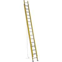 Extension Ladder, 375 lbs. Cap., 29' H, Grade 1AA VD536 | Johnston Equipment