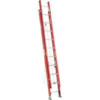 Extension Ladder, 300 lbs. Cap., 13' H, Grade 1A VD548 | Johnston Equipment