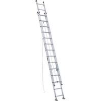 Extension Ladder, 300 lbs. Cap., 25' H, Grade 1A VD569 | Johnston Equipment