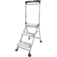 Jumbo Step™ Ladder, 2.2', Aluminum, 375 lbs. Capacity, Type 1AA VD613 | Johnston Equipment