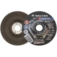 XCAVATOR™ Grinding Wheel, 4-1/2" x 1/4", 7/8" arbor, Zirconium, Type 27 VV502 | Johnston Equipment