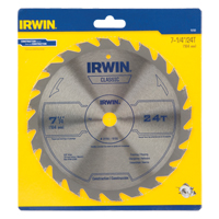 Contractor Saw Blades - Classic Series Saw Blades, 7-1/4", 24 Teeth, Wood Use WI929 | Johnston Equipment