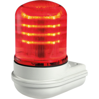 Streamline<sup>®</sup> Modular Multifunctional LED Beacons, Continuous/Flashing/Rotating, Red XE721 | Johnston Equipment