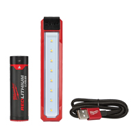USB Rover™ Pocket Flood Light, LED, 445 Lumens, 2 Hrs. Run Time, Rechargeable Battery, Plastic XG793 | Johnston Equipment