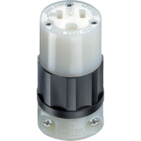 Industrial Grade Locking Connector, 5-20R, Nylon XH408 | Johnston Equipment