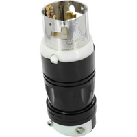 California Style Locking Plug, Nylon, 50 Amps, 120 V/250 V, Non-NEMA XI071 | Johnston Equipment