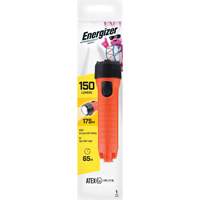 Intrinsically Safe<sup>®</sup> Handheld Flashlight, LED, 150 Lumens, D Batteries XI357 | Johnston Equipment