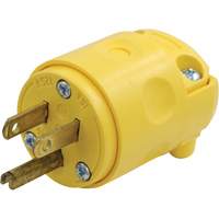 Replacement Plug, PVC, 15 A, 125 V XJ241 | Johnston Equipment