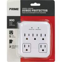 Surge Protector, 5 Outlets, 900 J, 1875 W XJ249 | Johnston Equipment