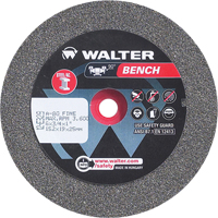 Bench Grinding Wheel, 6" x 3/4", 1" Arbor, 1 YB806 | Johnston Equipment