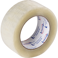 Box Sealing Tape, Hot Melt Adhesive, 1.6 mils, 50 mm (2") x 132 m (433') ZC073 | Johnston Equipment